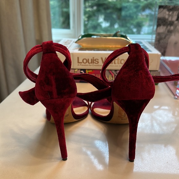 Alexandre Birman “Clarita” Velvet Sandals - Picture 6 of 7